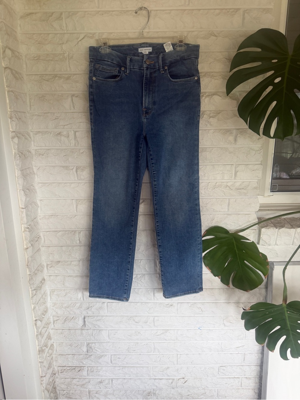 Good American indigo 316 jeans 6-12